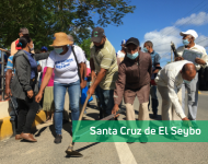 El color de los campesinos forma parte de la tierra