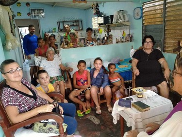 Bendito celebrando en Casilda