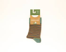 Calcetines Stripes Green 43-46