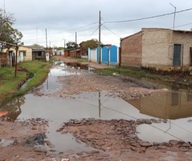 Calle del Bañado de Tacumbú Sembramos Flores de Dignidad Misioneros Dominicos