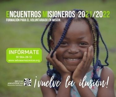 Cartel Encuentros Misioneros 21-22 Selvas Amazónicas Misioneros Dominicos