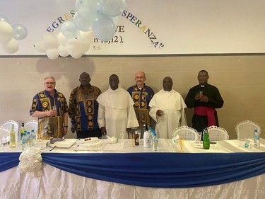 Celebración en Santa maravillas de Jesús
