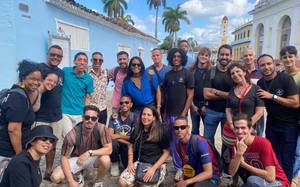 Convivencia juvenil dominicana en Cuba