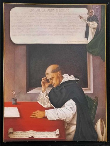 Cuadro de Fray Bartolomé de Las Casas