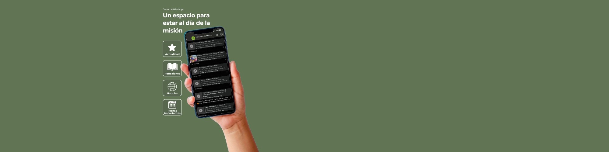 Lanzamos nuestro Canal de WhatsApp