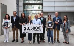 Intercentros A Coruña clausura su edición 2025 con una generosa donación solidaria