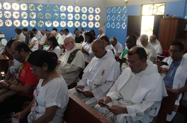 Eucaristía encuentro Misiones Amazónicas
