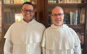 Fr. Raisel y Fr. Celio. Centro de Estudios Fray Bartolomé de las Casas, Cuba. Misioneros Dominicos