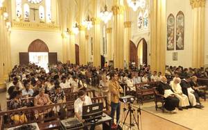 Inauguración del Curso escolar 2025-2026 en el Centro Fr. Bartolomé de las Casas, en La Habana, Cuba.