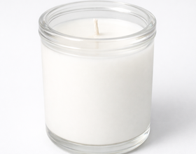 Vela aromática pequeña