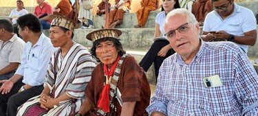 Manuel Jesús Romero y el jefe ashánica