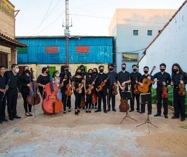 Noticia Orquesta Juvenil Bañado Tacumbu Paraguay De Pie Calle Instrumentos Misioneros Dominicos