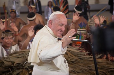 Papa Francisco en Puerto Maldonado