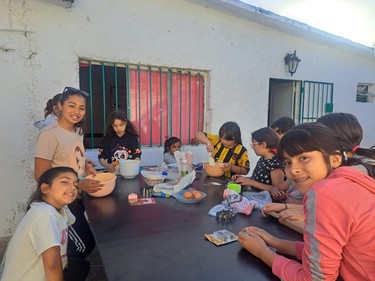 Taller cocina niños Uruguay