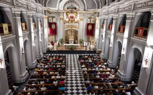 Fr. Ariel Herrera Borges OP recibe la ordenación presbiteral en la Basílica de Atocha