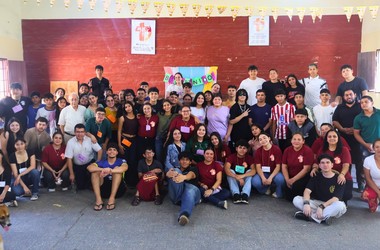 V encuentro interparroquial Dominicos Paraguay 2026 - 2 foto grupal