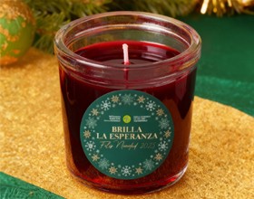 Vela aromática mediana