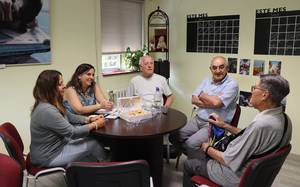 Visita de Martín Hunter, OP, y Antonio Bendito, OP