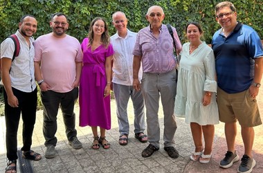 Visita Celio, Eleandro y Liosdany a MDSA 1