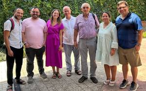 Encuentros que siembran esperanza: nuestros hermanos de la comunidad de La Habana visitan la oficina