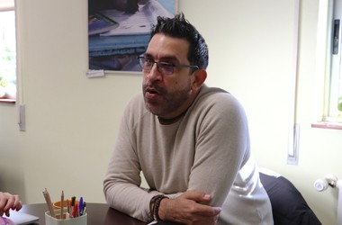 Visita Fr. Lester Zayas desde Cuba a la oficina en Madrid