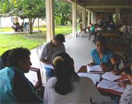 Cursillo de profesores en la misión de Kirigueti